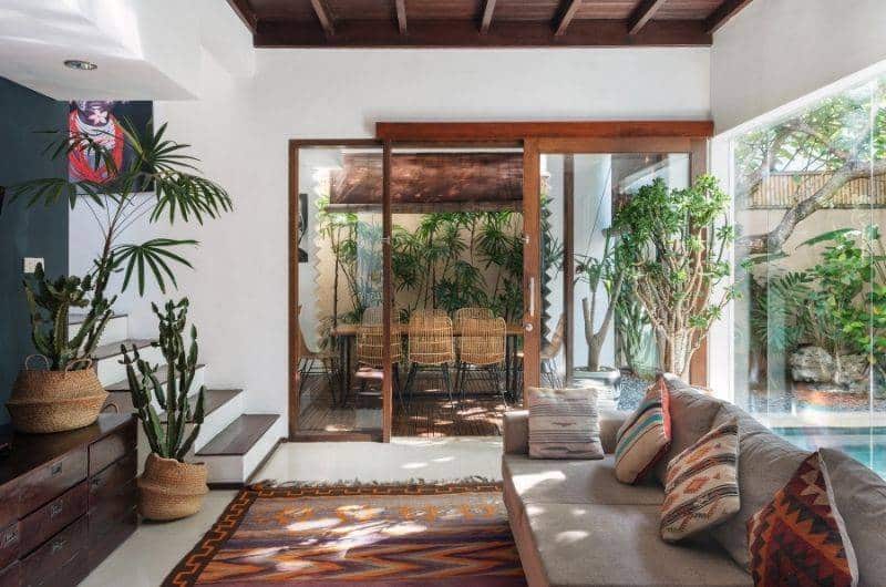 Home office biophilic transformation — after
